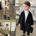 Fashion lengthen Winter Jackets baby Boys Girl Kids Outerwear Coats Spring Autumn children's jacket Boy's Overcoat Boy Coat 2-6Y.
