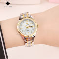 WWOOR Ladies Watches Top Brand Luxury Diamond Bracelet Watches For Women Stainless Steel Dial Quartz Wrist Watch 8856.