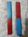 1 Pair 100 mm Magnet Bar - Red & Blue 4 inch Bar Magnet. 