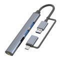 5 in 1 multifunction card reader docking station laptop headphone port extreme usb expander docking station. 