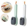 Multifunction Long Handle Liquid Shoe Brush cleaning Brush for Clothes Shoe Clothing washing Household Cleaning tools. 