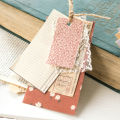 RHS Online 60PCS Background Base Paper Basic Material Memo Pad Paper Literary Mail Card Journal Planner Diary Scrapbooking.