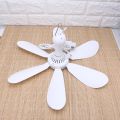 AC 220V 20W 6 Leaves One Speed 16.5 Ceiling Fan mini Fan Dormitory Hanging fan with 1.8m Power Cable On Off Switch. 