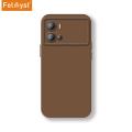 For vivo iQOO 9 Back Mobile Phone Case Simple Luxury Colorful Liquid Silicone Protect Lens Shockproof Full Soft Cover.