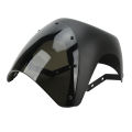 Motorcycle Headlight Fairing Headlight Fairing Cover Clear Lighting Front Universal for Round Headlights Motorbike. 