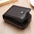 Unisex PU Leather ID Credit Anti Rfid Card Holder RFID NFC Blocking Wallet Case Zipper Coin Purse Money Bag RFID Protected. 