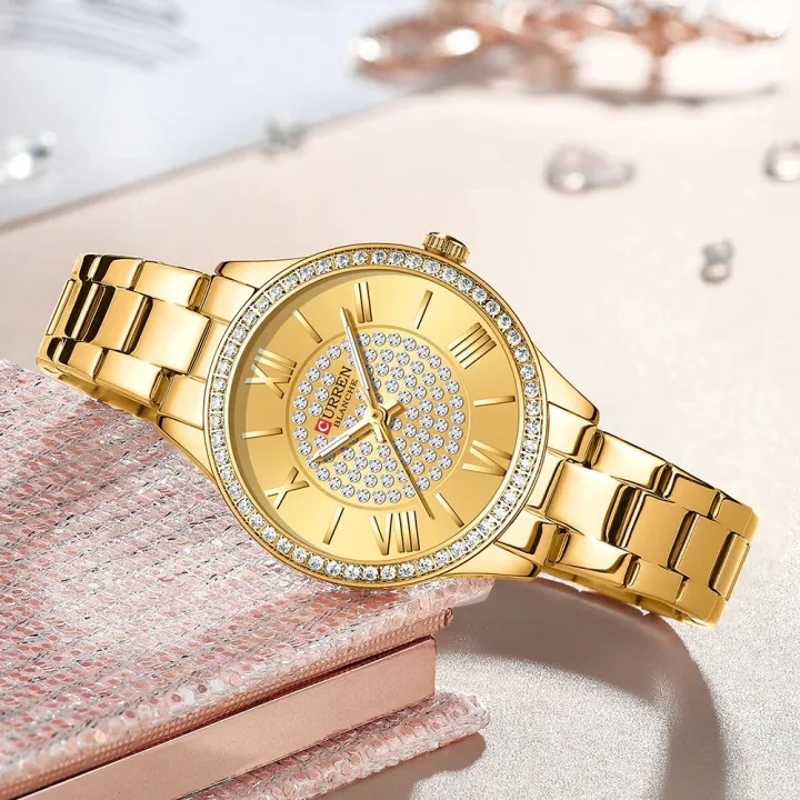 CURREN%209084%20Casual%20Analog%20Quartz%20Watch%20for%20Women-Golden%20-%20Image%204