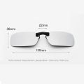 Polarized Clip On Sunglasses Driving Day Night Vision Lens Unisex Sport Fishing For Myopia Glasses Men Women Trip Travel Outdoor.