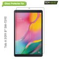 For Samsung Galaxy Tab A 2019  SMT295  Flip Book Cover + Tempered Glass Protector for Samsung galaxy tab a8 2019- 8.0 inches 2 In 1 Combo Pack. 