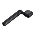 Plastic acoustic electric guitar bass string winding device bridge needle puller - black.