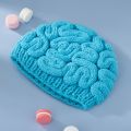 Gaono Crazy Brain Hat Handmade Knitted Brain Beanie Cap Funny Crochet Gifts Thinking Brain Hat Knit Beanie for Women Men. 