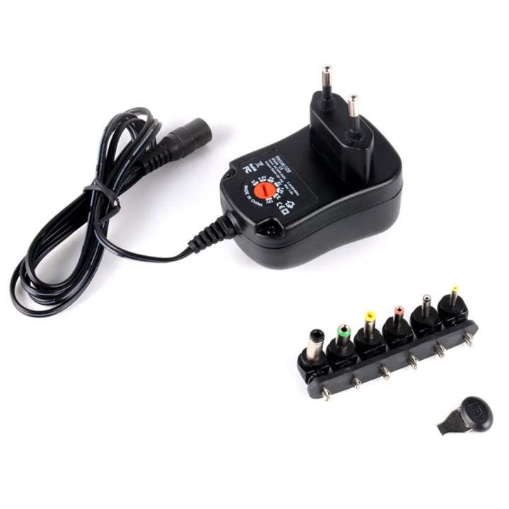 New%203-12V%2012W%201.2A%20AC/DC%20Power%20Supply%20Adaptor%20Universal%20Charger%20Adaptor%20with%206%20Plugs%20Adjustable%20Regulated%20Power%20Adapter%20-%20Image%202