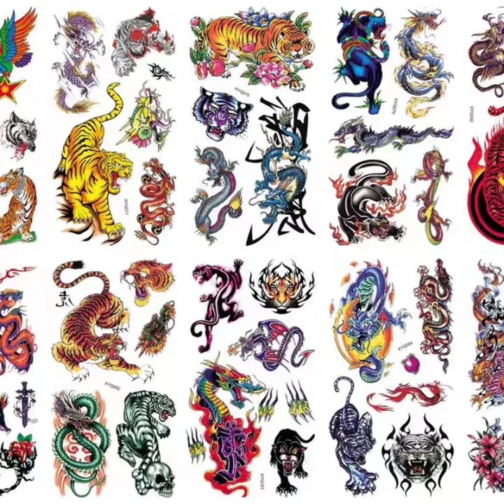 Premium%20Quality%20Tattoo%20Sticker%20For%20Men%20Women%20Children%20-%20Waterproof%203D%20Temporary%20Tattoo%20Sticker%20Book%20Flower%20Animal%20Dragon%20Unique%20Designs%20-%20Cute%20DIY%20Gift%20-%20Image%207