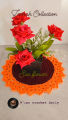 Unique Design, Crochet Doily Plate mate Round 8"+Inc and more Attractive Useful. 