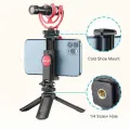 Ulanzi ST-06 Camera Hot Shoe Phone Tripod Mount 360 Rotation Cold Shoe Monitor Phone DSLR Mount Adapter for Gimbal Mic LED Light. 