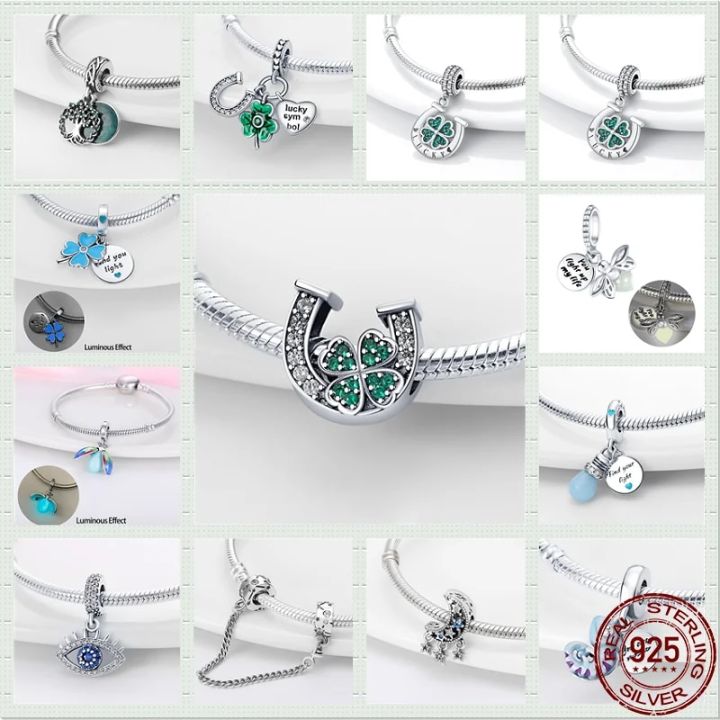 925%20Sterling%20Silver%20Heart%20Shaped%20Charm%20Bead%20Fits%20Original%20Pandora%20Bracelet%20Necklace%20Women%20Chameleon%20Pendant%20DIY%20Fine%20Jewelry%20Hot%20-%20Image%202