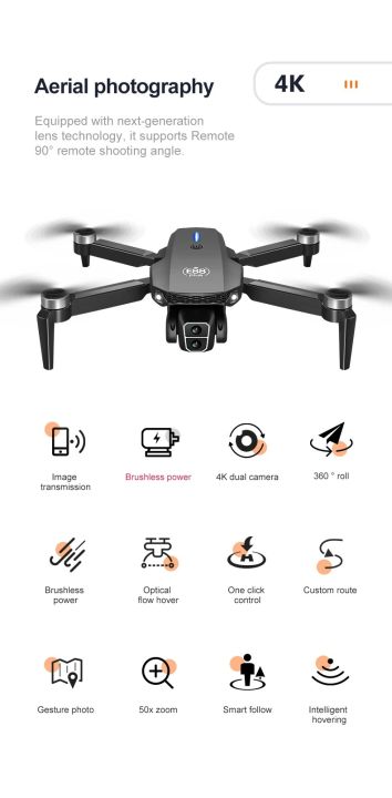 FLH%20F88%20EVO%20Remote%20Rotate%20Camera%20Duel%20Battery%20Drone%20-%20Image%204