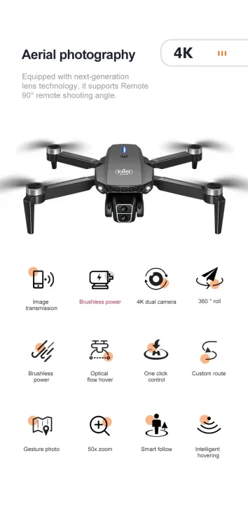FLH%20F88%20EVO%20Remote%20Rotate%20Camera%20Duel%20Battery%20Drone%20-%20Image%205