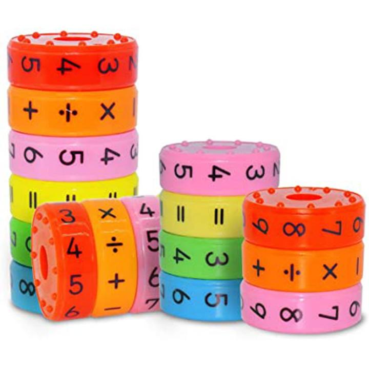 Kids Magnetic Math Numbers Toy, Montessori Arithmetic Toys, Preschool Educational Tool for Children