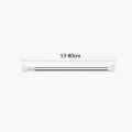 2X Telescopic Adjustable Rod Clothes Dryer Tension Rod Bathroom Rail Can Be Used for 27.56-39.37In Space.