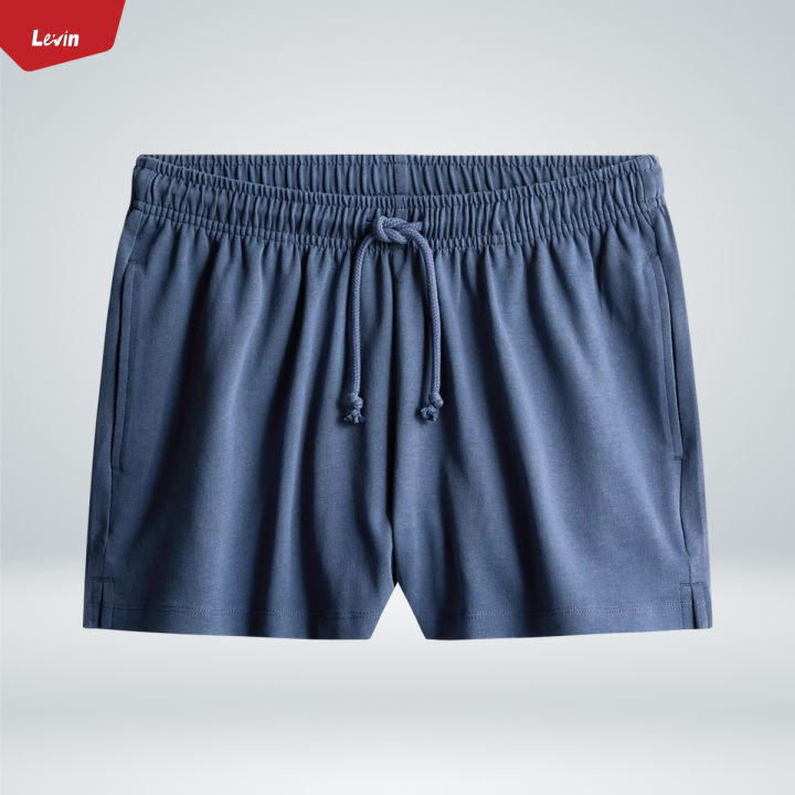Womens%20Cotton%20Fit%20Drawstring%20Summer%20Lounge%20Shorts%20From%20Levin%20-%20Image%209