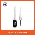 W7 Liquid Eyeliner Pot 8ml - Black. 