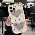 Cellphone Case For Infinix HOT 9 12 20 30 Play 20I 30I SMART 7 6 Plus HD Phone Casing love heart Cream Wave Edge Fashion Cute Soft Hot Silicone Shockproof Back Cover TPU Full Protection Anti-falling. 