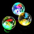 Led Flashing Color Changing Bouncing Ball Super Glitter Water Ball - Multicolor 1Pcs.