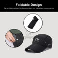 Outtobe Outdoor Caps Foldable Baseball Cap Quick-drying Comfortable Hat Breathable Cap Unisex Sun Protection Cap with Adjustable Buckle for Climbing Riding Hiking. 