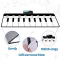 Piano Musical Mat Toys Keyboard with 8 Instruments Sounds Dance Touch Playmat Early Educational Toys Gifts for Girls Toddlers Vnce Lncei.