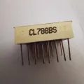 788BS RED Color LED 20mm DOT Matrix Round Dot 8x8 1.9mm LED 16 Pin Leads Common Anode 7 Segment Display For Panel Moving Text Massage Arduino. 