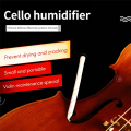 Panel Sound Hole Humidifier Tube Maintenance for Violins Musical Instruments Parts. 