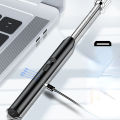 USB Arc Pulse Ignition Candle Gas Stove Igniter 360 Degree Hose Ignition Stick Lighter. 