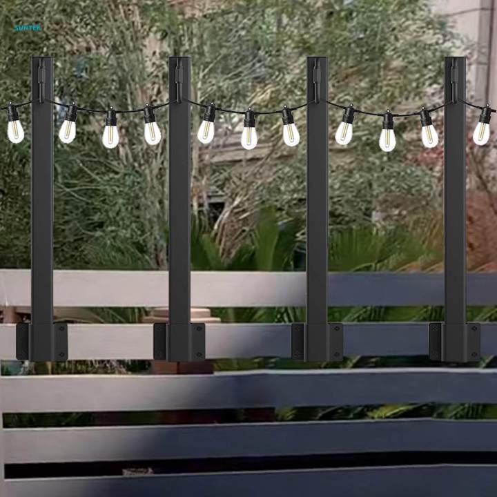 4Pcs%20Outdoor%20String%20Light%20Pole%2015.55inch%20Height,%20AdjustableMetal%20Poles,%20Patio%20Lighting%20Stand%20for%20Holiday%20Garden%20Hanging%20String%20Lights%20-%20Image%209