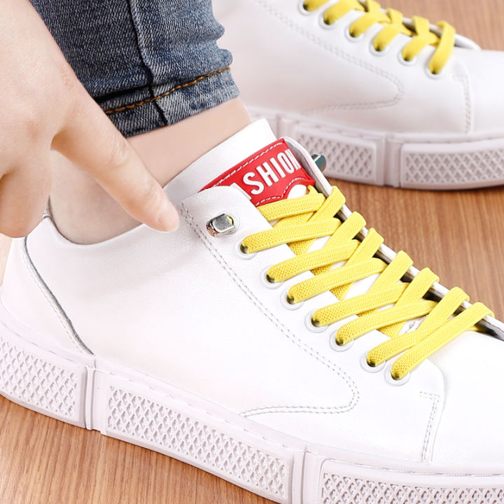 1%20Pair%20Elastic%20Shoelaces%20No%20Tie%20Shoe%20laces%20Outdoor%20Leisure%20Sneakers%20Quick%20Safety%20Flat%20Shoe%20lace%20Kids%20And%20Adult%20Unisex%20Lazy%20laces%20-%20Image%206