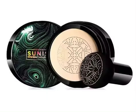 SUNISHA Mushroom CC Cream 20g Liquid Head Make Up Air Cushion Moisturizing Foundation