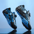 Soccer Shoes Track Spikes Male and Female Primary and Secondary School Students Youth Non-Slip Wear-Resistant Children12-14Years Old.
