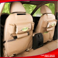 1 PC PVC LEATHER Car Back Seat Organizer - BEIGE. 