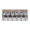 Hardtail Bridge, Electric Guitar Bridge Comfortable Touch 6 Strings Standard Size for Stringed Instrument. 