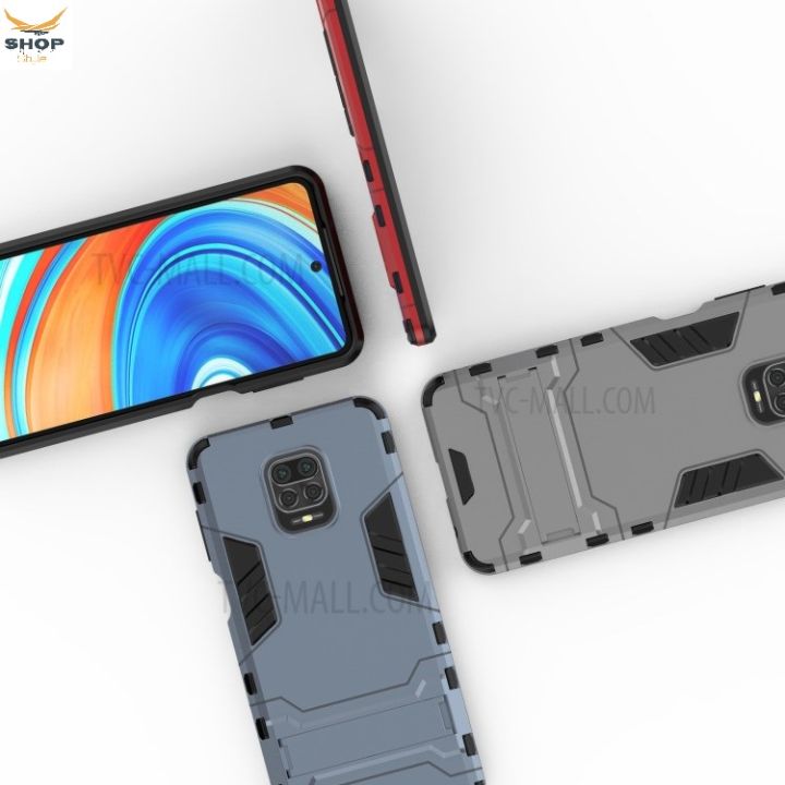 For%20Xiaomi%20Redmi%20Note%209%20-%20iRonman%20Armor%20Kickstand%20Back%20Phone%20Case%20Cover%20Casing%20-%20Image%209