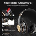 HIFI Wireless Headphones 3D Stereo Bluetooth Headset Foldable Gaming Earphones With Mic TF Card Noise Reduction Earbuds Handfree. 