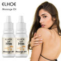 ELHOE Men's Muscle Relief Massage Oil - 15ml Aromatherapy Relaxation for Stress & Tension, Multi-Purpose Bath & Massage Oil with Soothing Scent ELHOE Massage Oil For Men Performance Oil For Men. 