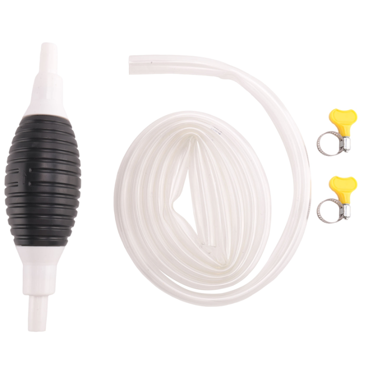 High FlowHand Pump Portable Manual Car Fuel Transfer Pump For Upgrade 20MM Diameter Nozzle, For Gas/Oil/Water/Fuel Transfer Siphon Pump With 2M Syphon Hose