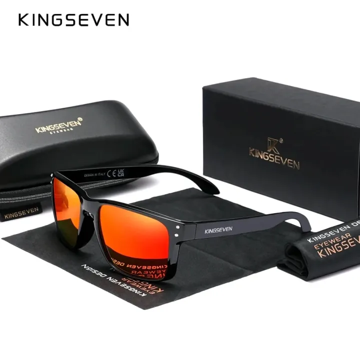 KINGSEVEN%20High%20Quality%20Men's%20Sunglasses%20Driving%20Use%20Polarization%20Anti-reflection%20UV400%20Sports%20Glasses%20Fashion%20Rectangle%20Eyewear%20-%20Image%204