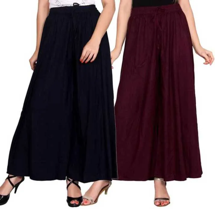 Women%20Stylish%20Linen%20Palazzo%20For%20Woman%202Pcs%20Pack%20-%20Image%203