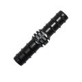 Five (5) Pieces-16mm Straight Joiner Connector for Drip Irrigation Pipe Line Both Side Barbed Water Connectors Hose Joiner Connectors Agriculture Irrigation Accessories.. 