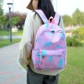 3pcs/set Computer Bag Large Capacity Fashion Women Nylon Casual Backpack Adjustable Strap School Knapsack Cute Gradient for Gift. 