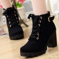 Imported and Premium High Heels Korean Edition Women's Shoes with Trendy Fashion. 