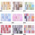 7-50pcs Assorted Floral Printed Cotton Cloth Sewing Quilting Fabric for Patchwork Needlework DIY Handmade Material Square.