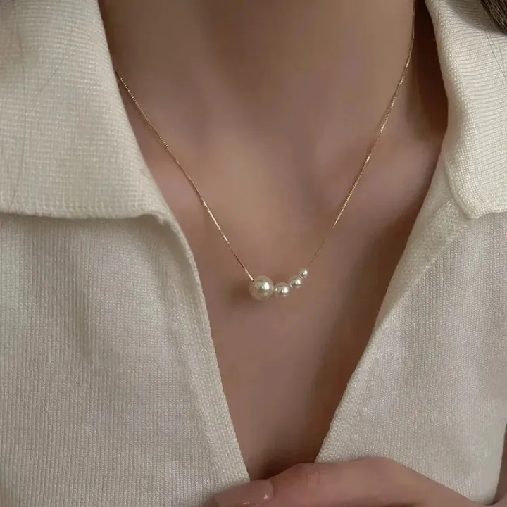 2023%20New%20Fashion%20Four%20Pearl%20Choker%20Necklaces%20Girl%20Summer%20Luxury%20Baroque%20Pearl%20Pendant%20Clavicle%20Chain%20For%20Women%20Jewelry%20Gifts%20-%20Image%203